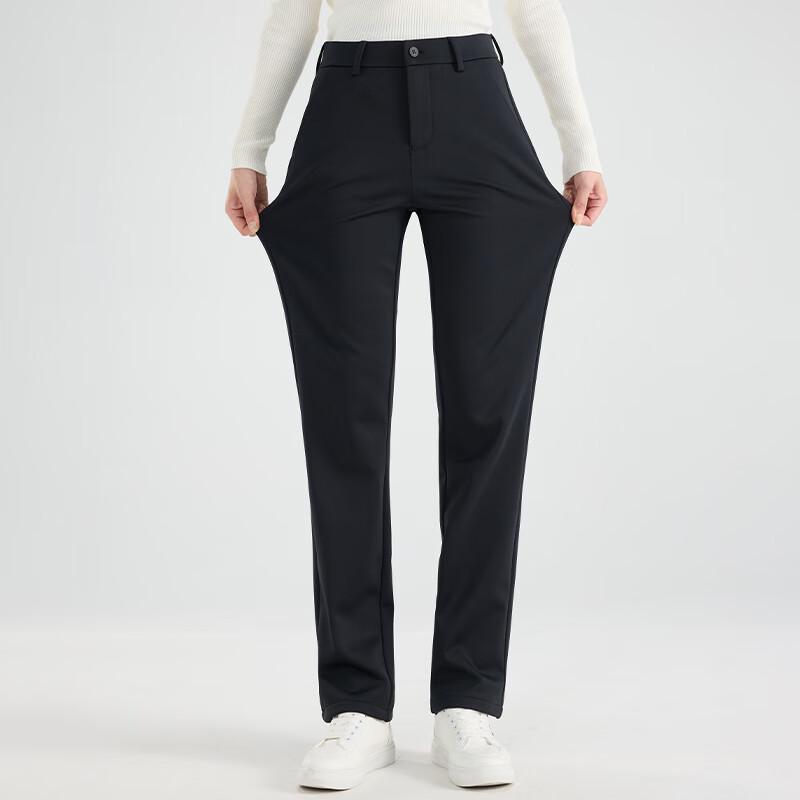 Fengxun Women's Business Casual Straight-leg Pants