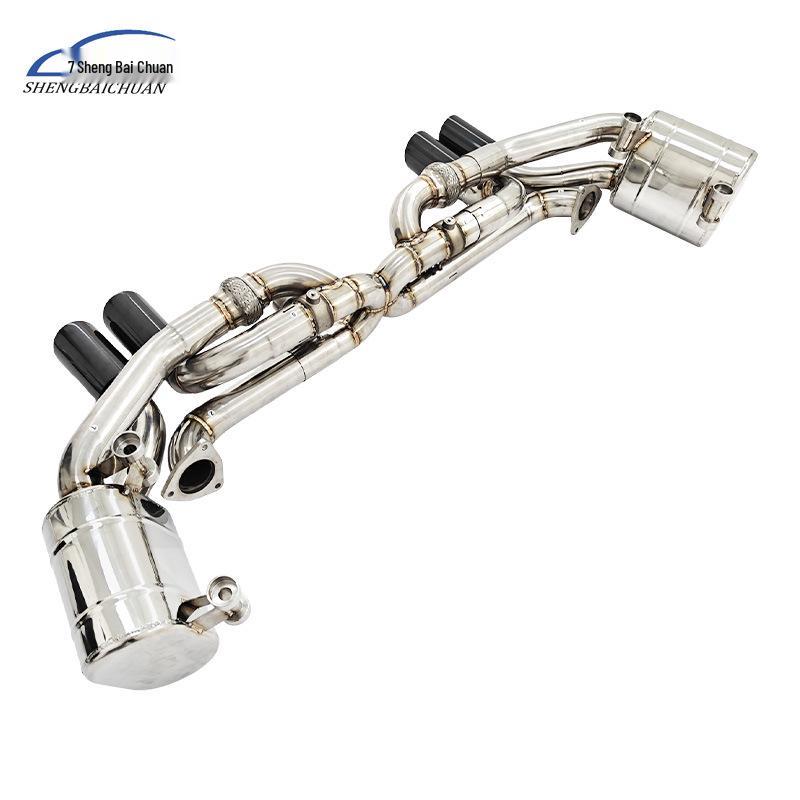 Fits Porsche 911 991.1 Carrera Targa 3.4L-3.8L with Valve Cat-back Exhaust