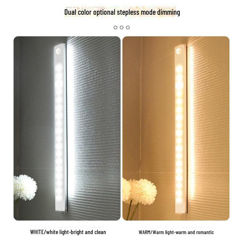 

Умный светодиодный ночник с датчиком движения для гардероба, прохода, спальни и детской комнаты 10CM with Sensor