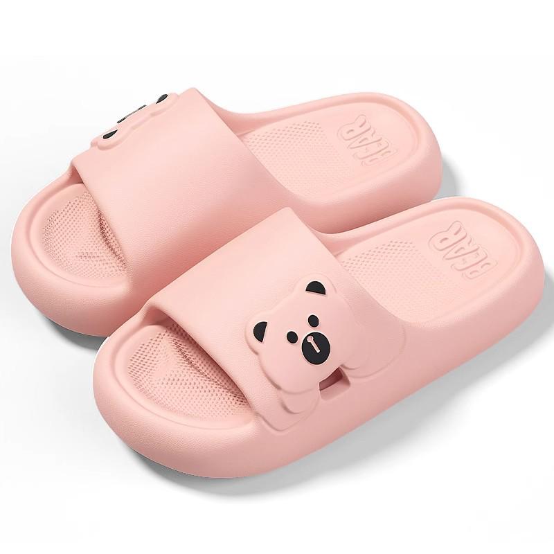 Women's Odor-Resistant Non-Slip EVA Slippers - Cartoon Design for Cool, Fresh Feet
