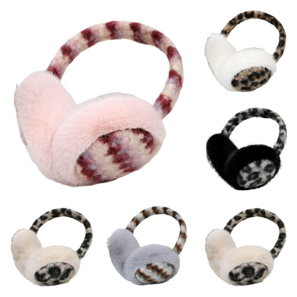 Foldable Warm Earflaps Windproof Cold-proof Ear Mask Lightweight Cute Ear Cover  Holiday Gifts
