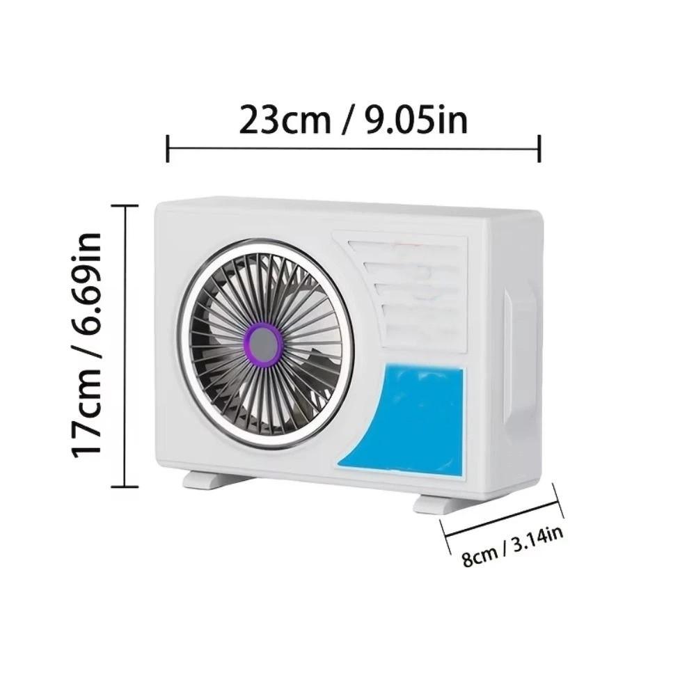 High Speed Desktop Fan Adjustable Wind Levels Mini Fan Powerful Cooling Fan  Bedroom Use