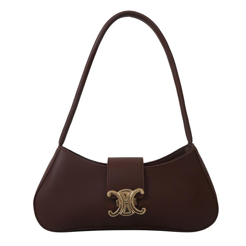 Trendy Street Style Pu Shoulder Bag Candy Color Crossbody Bag For Women 2023 Winter