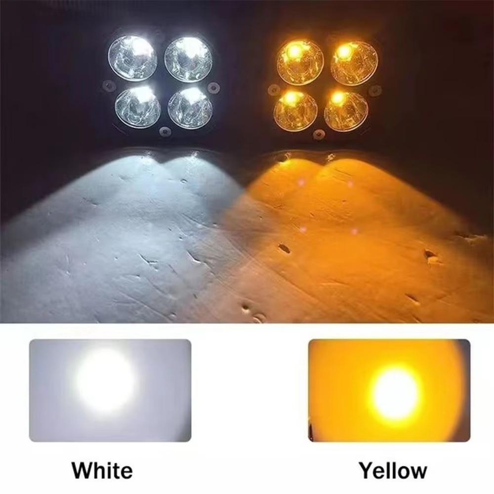 Waterproof Driving Moto Spotlights 12V 24V Car Fog Lamp Motorcycle Work Light  Motorcycles