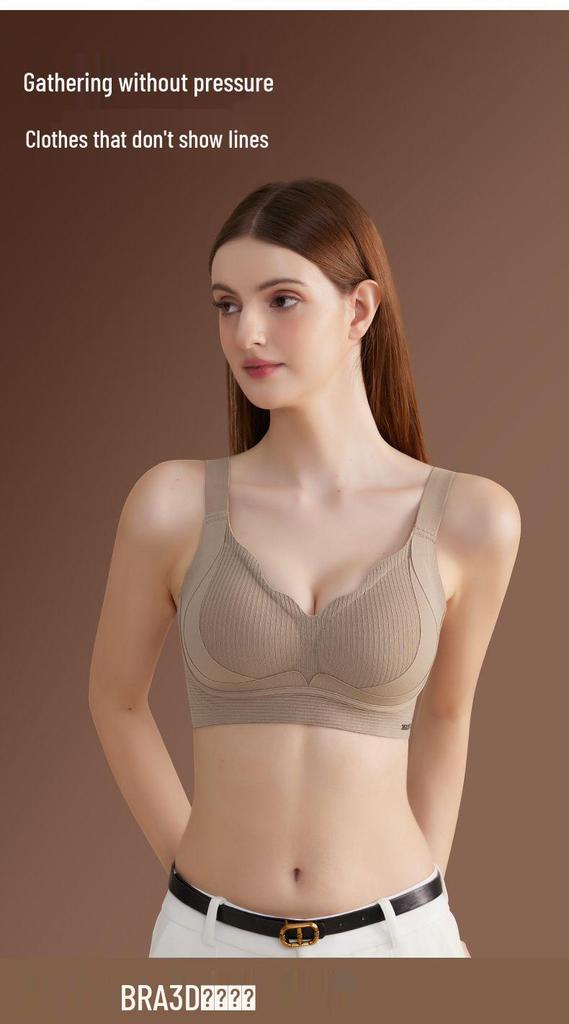 Seamless Wireless Lifting Bra: Supportive, Comfortable, Anti-Sagging Bust Control