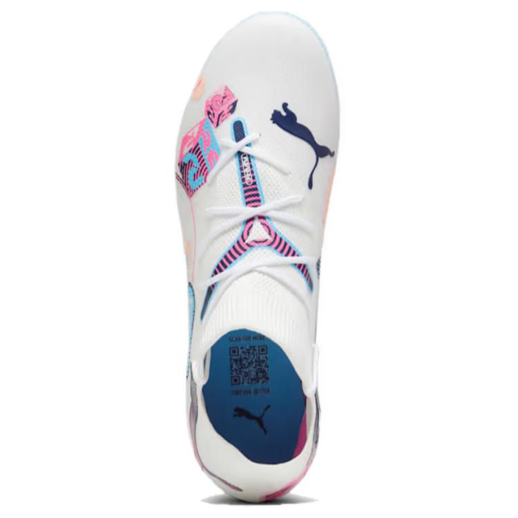Puma Future 7 Match Volume Up Sports Comfort AG FG Football Shoes Men Football Shoes White 108074-01