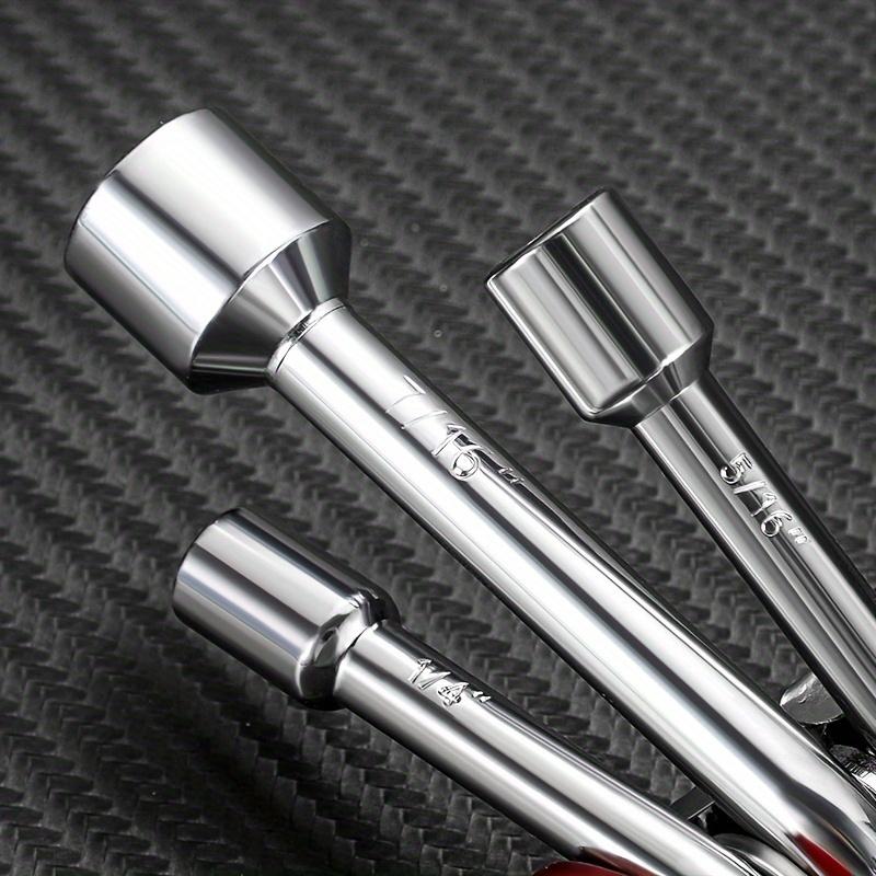 6-Zoll-Tragbare Hülse Werkzeug Combos Set Außen Metric Folding Steckschlüssel Multifunktions Haushalt Werkzeuge Hülse