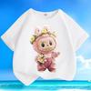 Pure Cotton Fashionable T-shirts for Children, Summer Casual Short-sleeved Tops for Boys and Girls