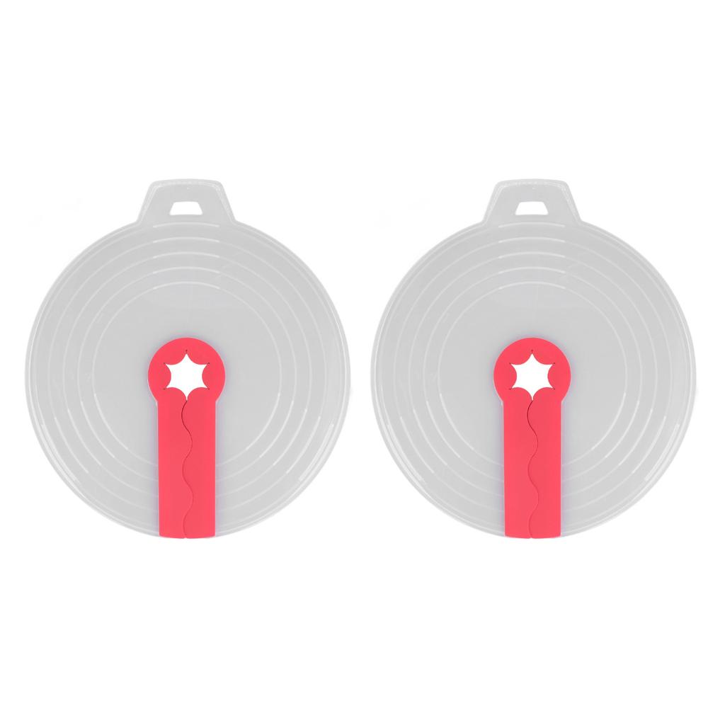 2Pcs Bowl Anti Splash Lid Mixer Bowl Cover Silicone Egg Whisk Splatter Guard Cover for Mixing Eggs Whipping Cream