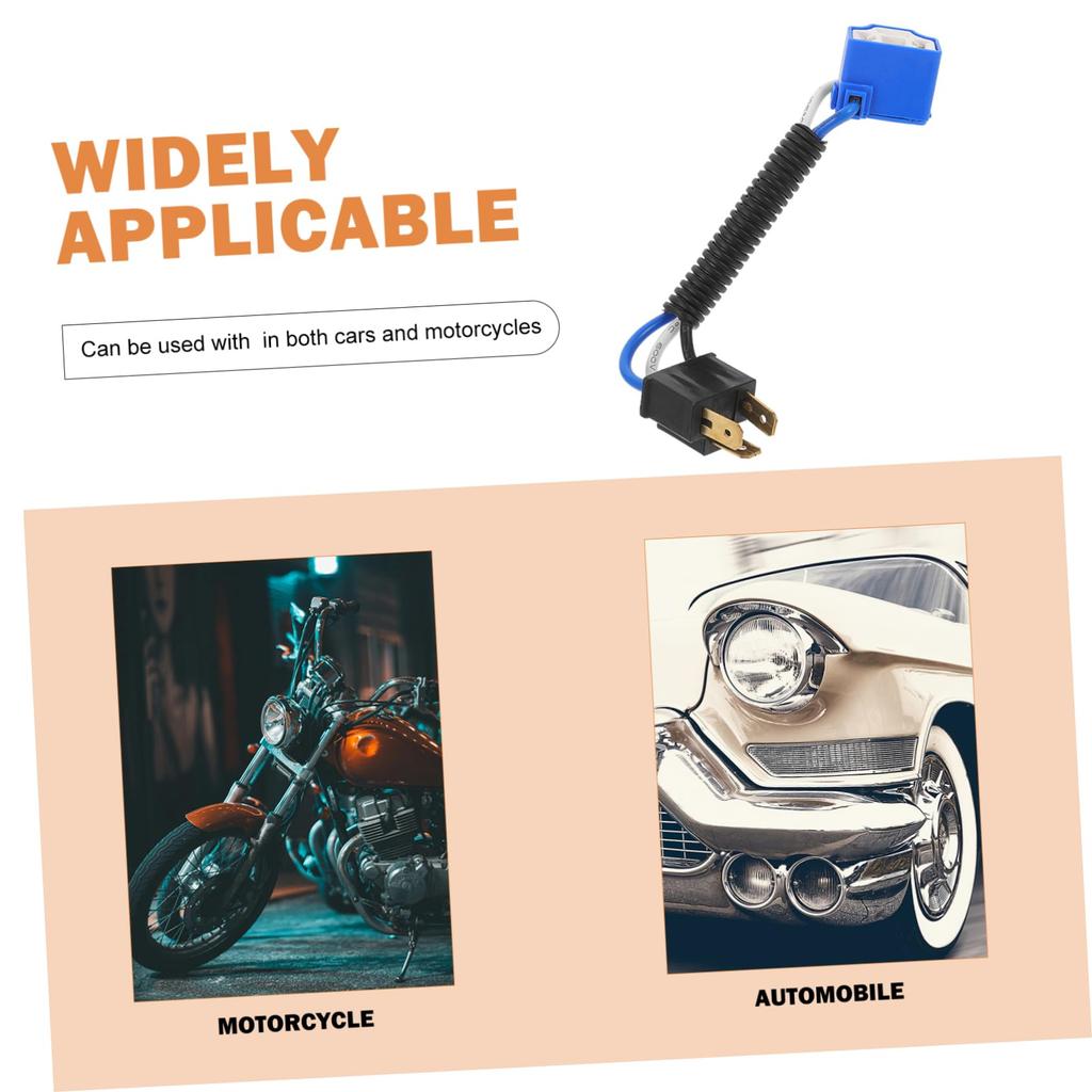 MUELODSIC Fog Light Wiring Harness H4 Plug Connector H4 Plug Extension