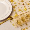 Star Gauze Table Runner for Weddings, Birthdays & Celebrations