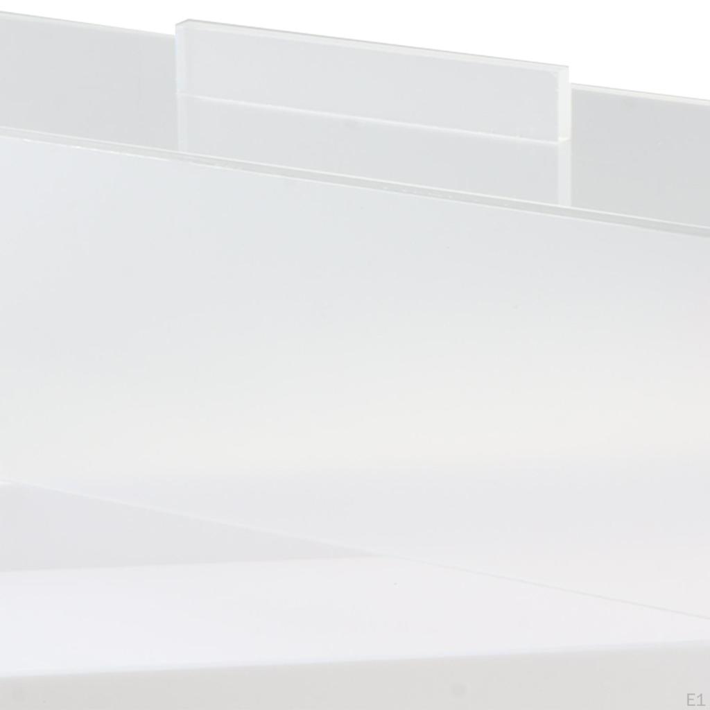 Acrylic Pastry Bin Rectangular Portable Cake Bread Organizer Baking Supplies