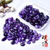 Natural Amethyst Gravel: Smooth, Deep Purple Crystal Stones for Aquarium or Flower Pot Decoration