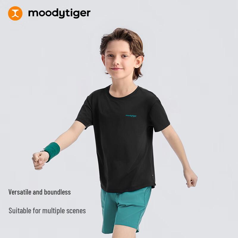Moody Tiger Boys' Breathable Tennis T-Shirt