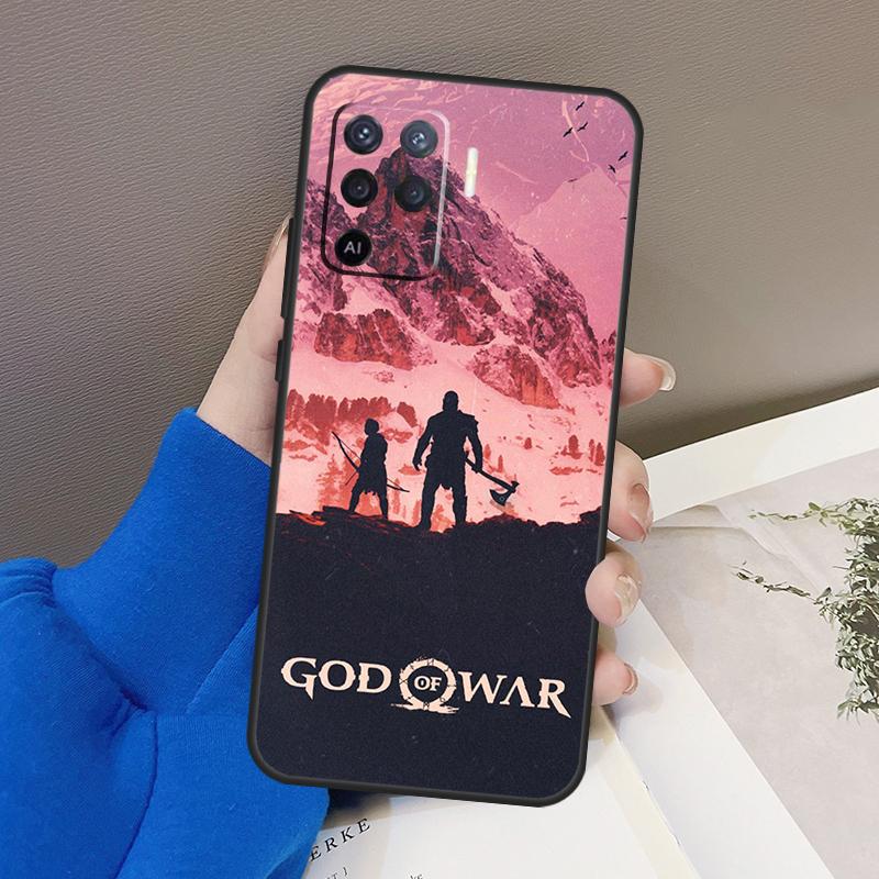 

God of War Case For Oppo A77 A57 A17 A60 A80 A40 A74 A54 A94 A78 A98 A18 A38 A58 A96 A76 A16 A15 A5 Pro OPPO A78 4G