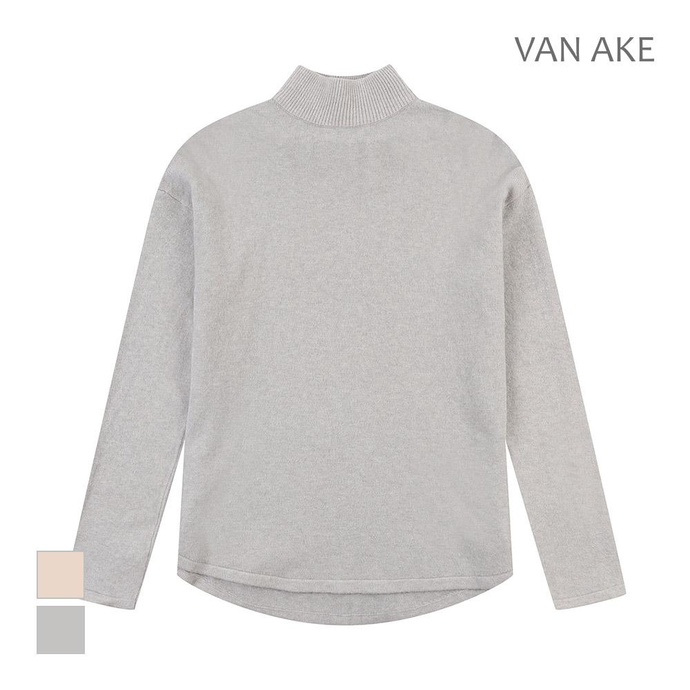 VANAKE Mock Neck Simple Knit_Vb3Zktug07Z