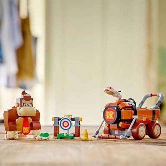 LEGO Super Mario Kart Donkey Kong DK Jumbo Toy Birthday Present Block Boys Girls Children Ages 8 9 10 Elementary School Goods Game 72033
