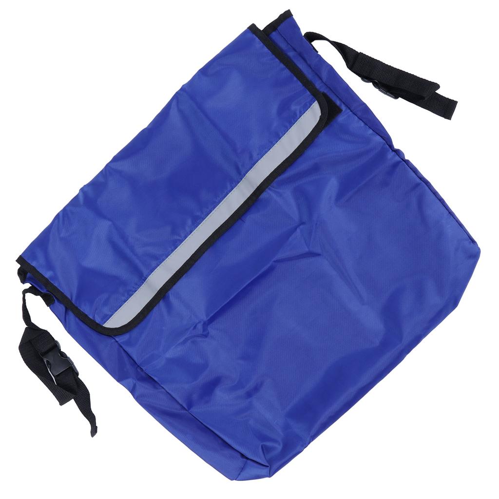 Wheelchair Handrail Bag Wheelchair Storage Bag Accessory Hanging Bag for Most WheelchairBlue