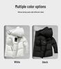 2025 Herren Winter Verdickte Daunen-Pufferjacke – Warm, Lässig, Modisch Kälteschutz