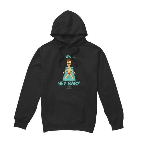 Beavis & Butthead Mens Uh Hey Baby Hoodie