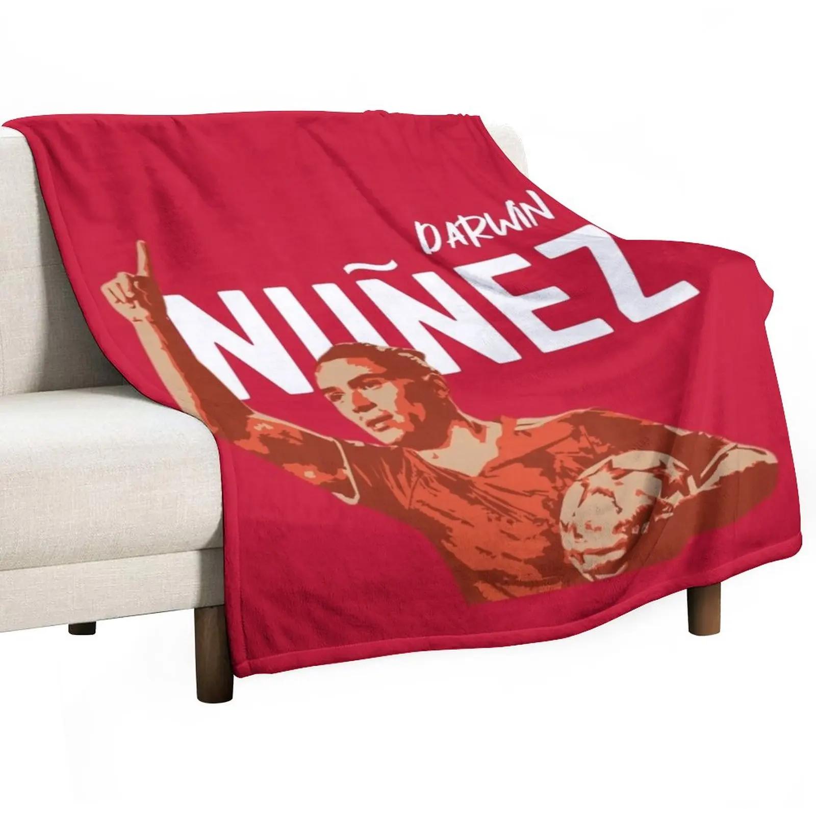 Darwin Nunez Throw Blanket Luxury Thicken Blanket Luxury Throw Blanket Size: 75*100cm, Weight: 230 GSM