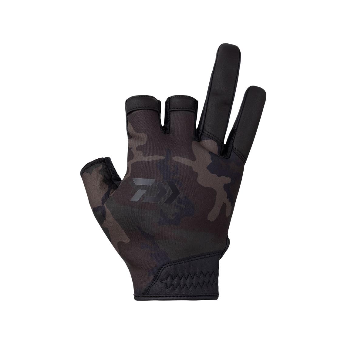

Daiwa Cold Weather Game Green Fishing (DAIWA) Gloves, 3-Piece Cut, DG-6523W, Camo, XL,