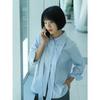 Cc Collect Tie Strap Stripe Shirt C253msc003