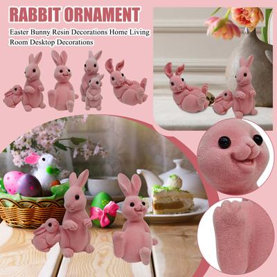Easter Resin Decorative Statues And Figurines, Tabletop Ornaments, Garden Decorations.