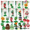 16 stylů Plants vs Zombies 2 Dětské Chytré Kostky Hračka Figurka Slunečnice Střelec Třešňový Kuželohlavý Zombie Hra Dětský Dárek