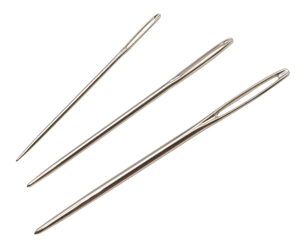Hamanaka Knitting Needles, Set of 3 (5cm, 6cm, 7cm Lengths, 1 of Each) H270-724