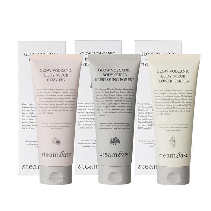 

STEAMBASE Glow Volcanic Body Scrub 200ml x 3 (31777427)