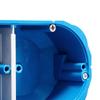 Box for hollow walls 2x60mm, plate P2x60K MULTIBOX