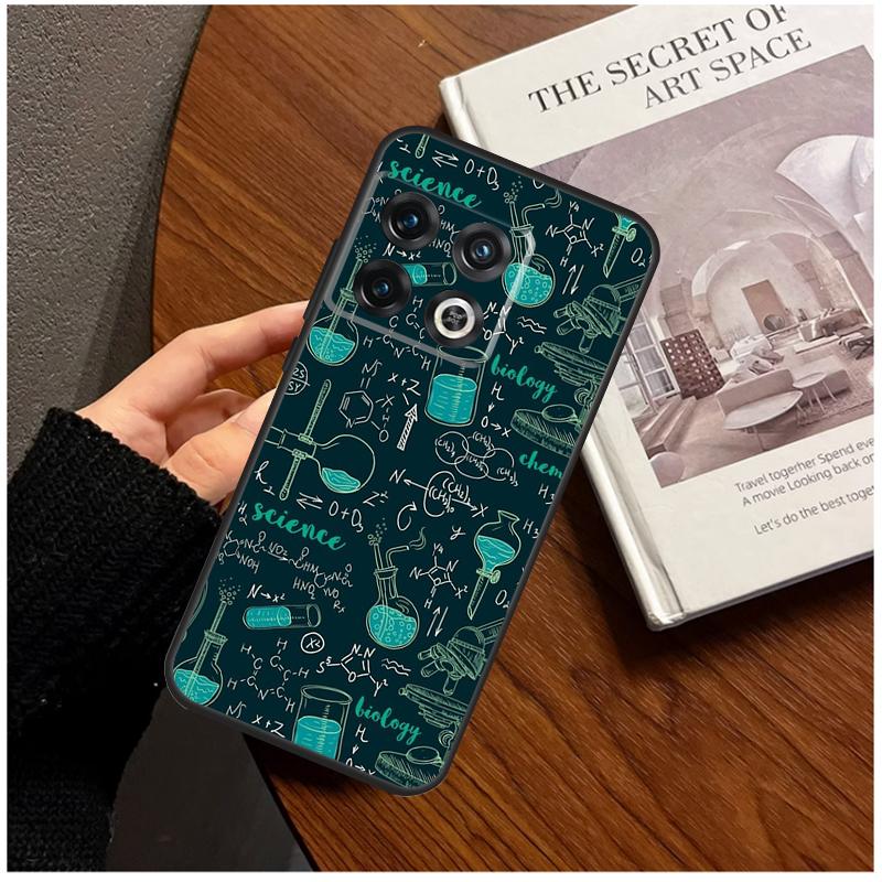 Symbol Math Science Physics Formulas For OnePlus Nord 5 CE 2 3 4 Lite N10 N20 N30 Case For OnePlus 13R 13 12 11 13s 10T 10R 12R