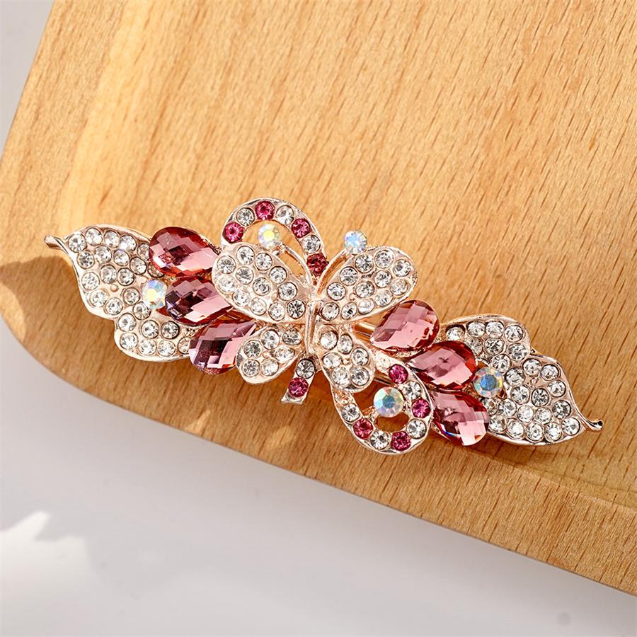 Korean style fashion ladies spring clip small butterfly alloy hair clip hair accessories fresh and elegant versatile accessories