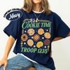 Spring Summer New Arrivals Cookie Dealer Shirt Cookie Mom Shirt Custom Troop Number TShirt Cute Girl Camp Trip Tee
