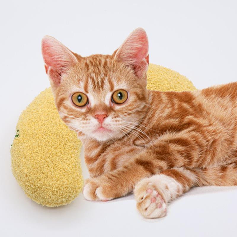 Cat-specific Toy Pillow, Soft and Comfortable Sleeping Cushion. Dog Pet Headrest, Thickened and Cotton-filled To Prevent Tearing