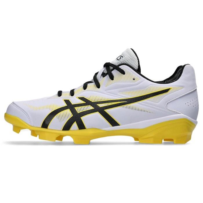 Asics Baseball Shoes STAR SHINE 3 White/Black 25.5 Cm 2.5E 105(White/Black) 25.5 Cm 2E
