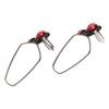 2PCS Motorcycle Rearview Mirror High Definition Clear View Aluminium Alloy Handlebar Side Mirrors for Motorbike