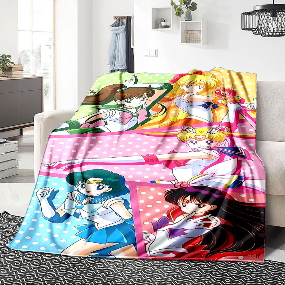 1Pc Magical Guardian Angel Blanket For Couch Bed Plush Cozy Fuzzy Blanket Super Soft Warm Blankets For Fall And Winter 0918244