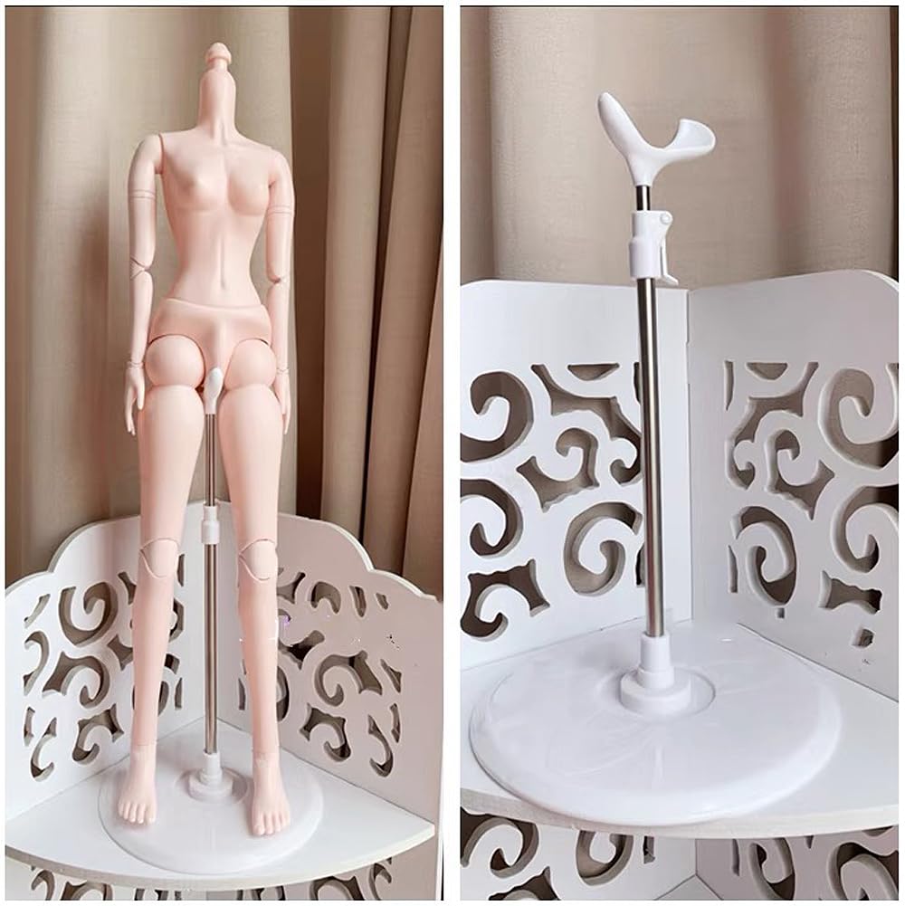 Stainless Steel Doll Stand with for BJD and SD Display Accessories Base, 1/3 Scale, Dolls, Stand,