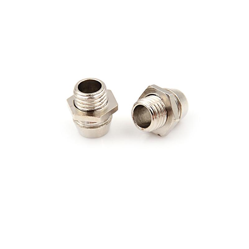 20pcs 3mm Round Chrome Metal LED Lamp Light Emitting Diode Bezel Holder