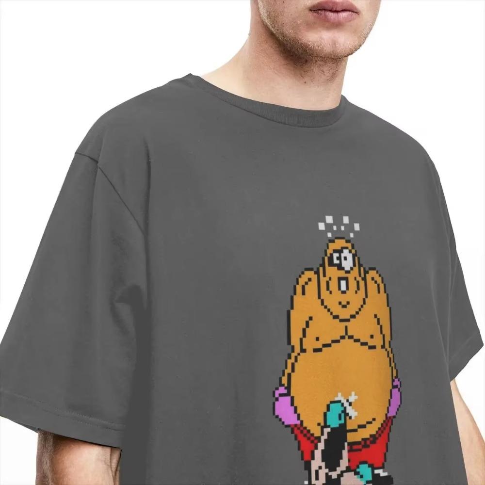 Men Women's Punch Out King Hippo Game T Shirt Accessories  T-shirt Clothes Novelty Tee Shirt Printed