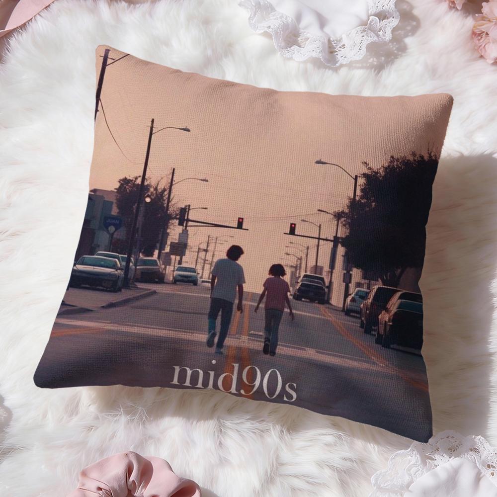Movie M-Mid 90S Cushion Cover Premium Comfort Reversible Pillow Cove -Two in One Design for Any Room & Car Interior