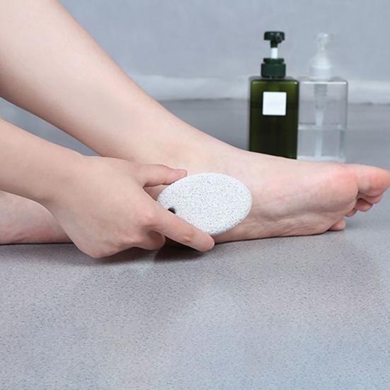 Natural Pumice Stone Heavy-Duty Callus Remover for Dry & Rough Heels Exfoliating Stone for Cracked Feet Dead Skin Remover Spa-Grade Foot Care Tool