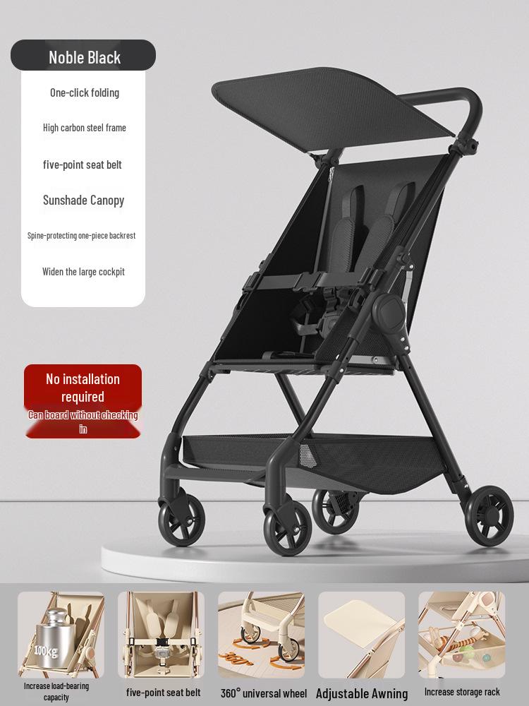 

Портативная прогулочная коляска с откидной спинкой, складывающаяся одним нажатием: Бесплатный образец Не для внутренней продажи