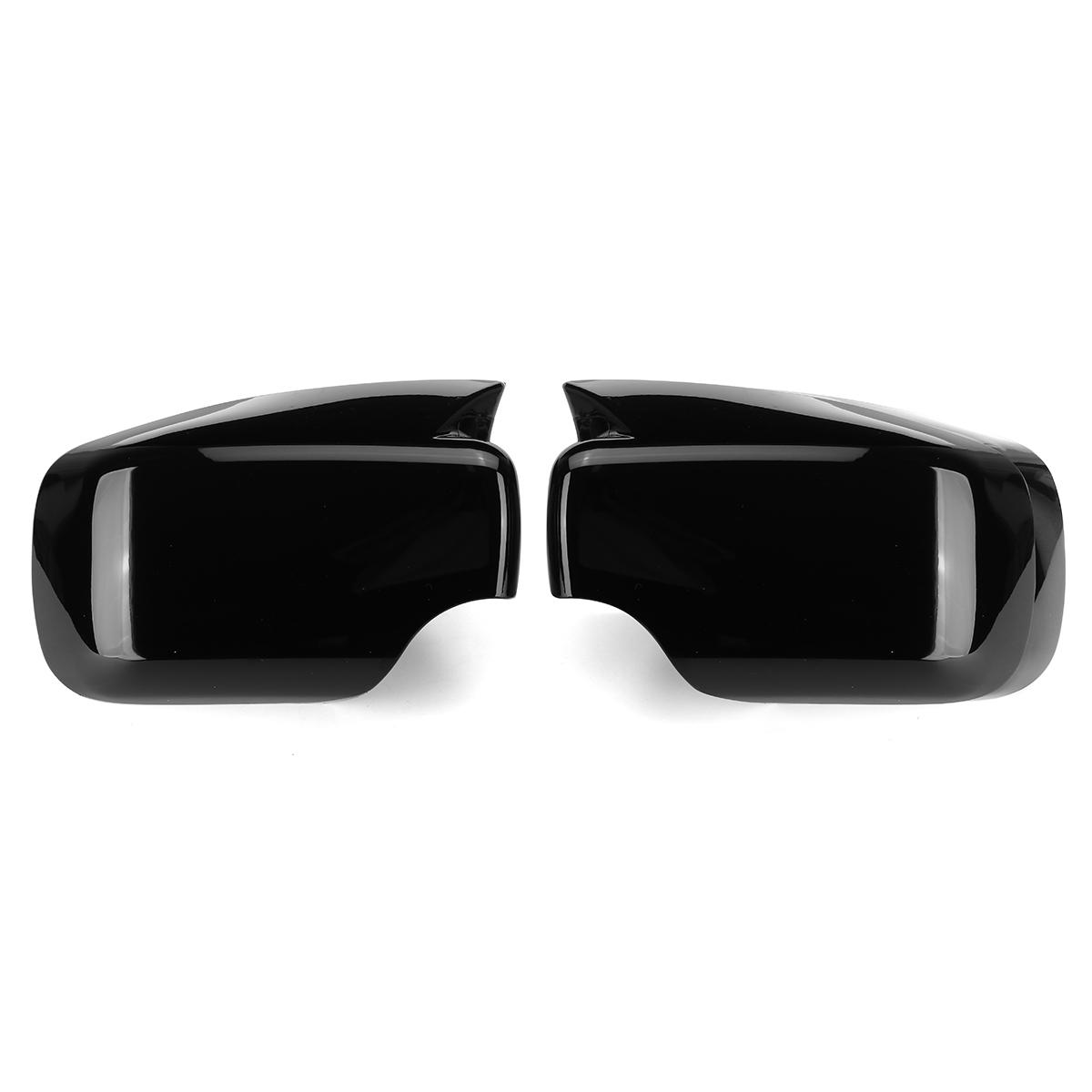 

Пара накладок на зеркала заднего вида, боковые крышки зеркал для BMW E46 E39 Sedan/Touring 1998 1999 2000-2005 ABS Carbon Fiber Color Gloss Blac