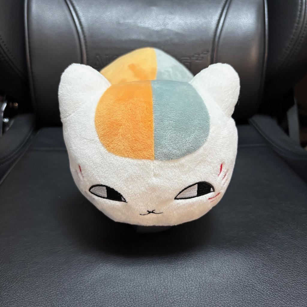 Nyanko Sensei Plush Toy Natsume's Book of Friends Fluffy Nyanko Sensei and Black Nyanko Large BIG Approx. 23cm