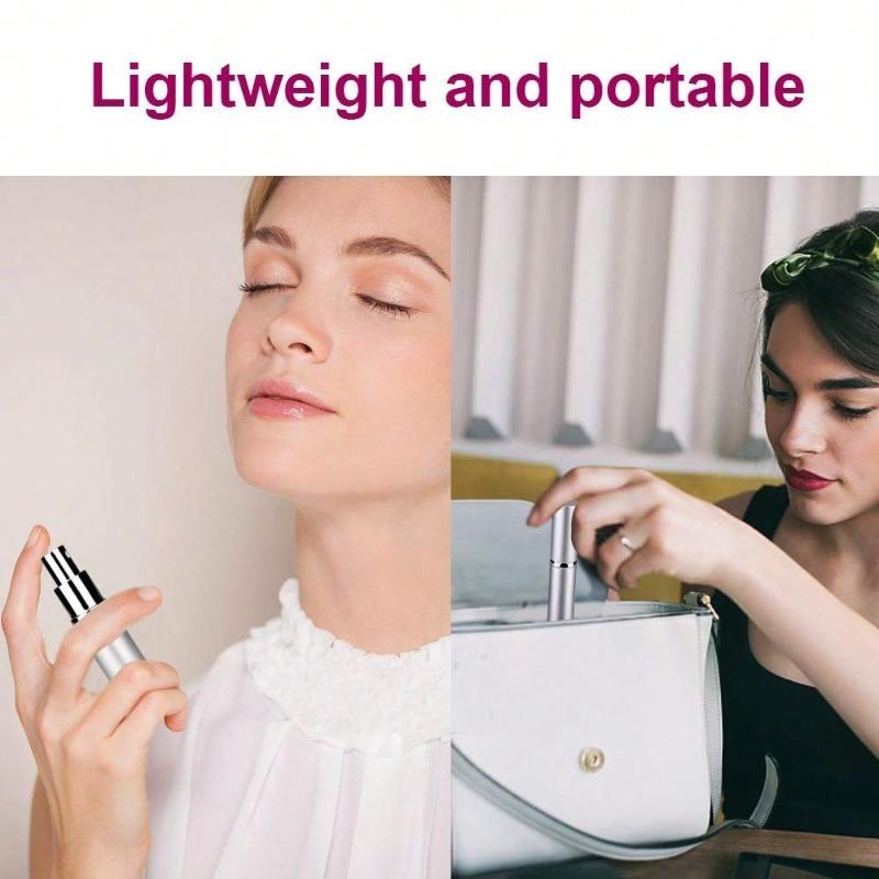 Mini Refillable Travel Perfume Spray Bottle, Portable Perfume Pump Case, Fragrance Empty Spray Bottle, Suitable For Travel And Outings