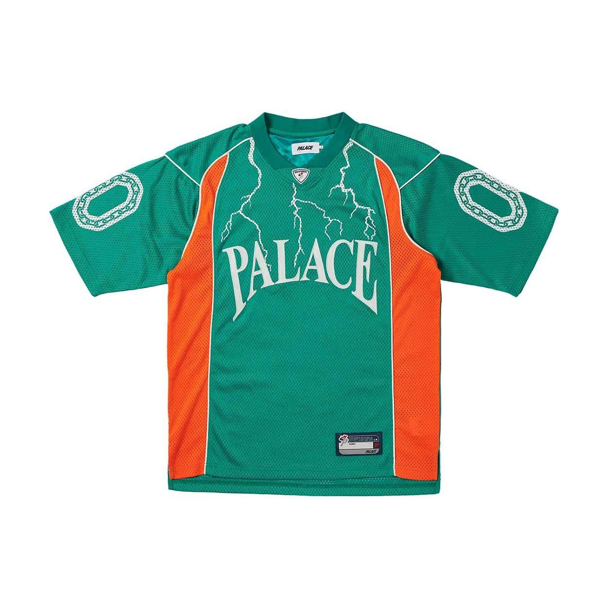 

Palace Hesh Athletic Jersey Бирюзовые топы унисекс Синие P24ES001 M