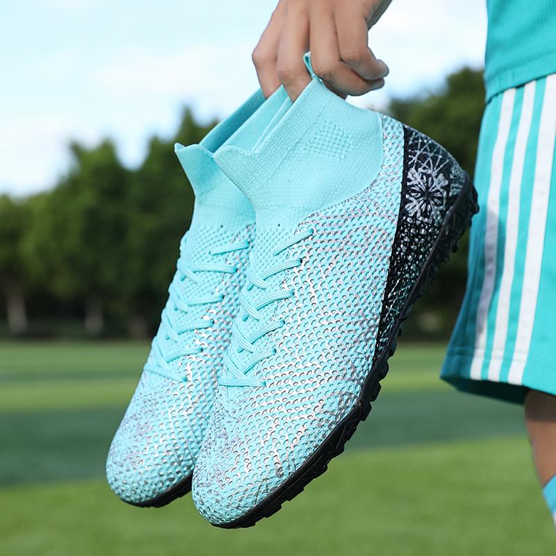 33-46 FANQISON Pánské vysoké ponožky Fotbalová obuv, mládež Sportovní obuv Fotbalová tréninková obuv Dětské kopačky